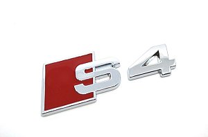 Emblema Audi S4 Traseira Metal Original