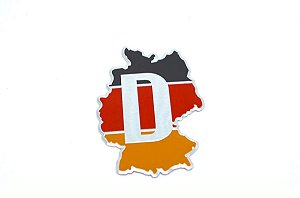 Emblema Bandeira Alemanha Continente
