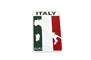 Emblema Bandeira Italia Europe