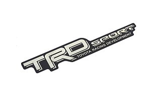 Emblema Trd Toyota Sport Aluminium