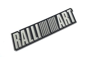 Emblema Mitsubishi Ralliart Aluminium