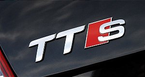 Emblema Audi Tts Tampa Traseira
