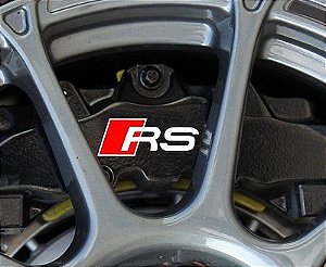 Emblema / Decalque para Pinça de Freios Audi RS