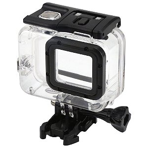 CAIXA ESTANQUE PARA GOPRO HERO 5 6 7 BLACK TAMPA TOUCH - LPGCE53