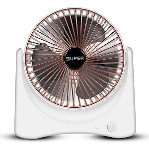 Ventilador Portátil Super 3 Velocidades Usb Recarregável