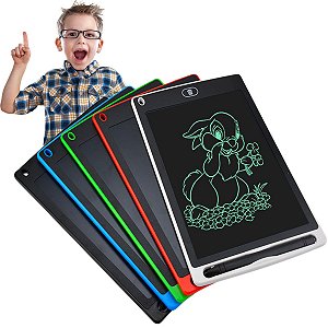 Lousa Digital 12 Polegada Lcd Infantil P/escrever- Desenhar