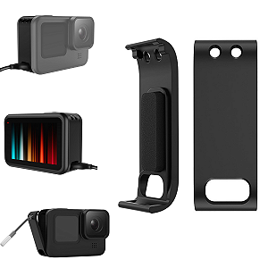 Tampa Lateral Usb Bateria Para Gopro Hero 9 E Hero 10 Black Tipo 01