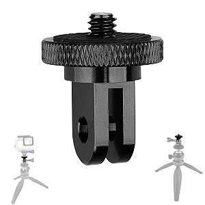 Adaptador Todo em Alumínio P Câmera Gopro Insta360 Rosca 1/4