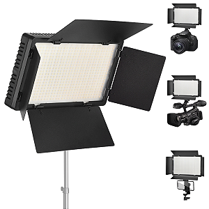 Iluminação Profissional 40W 600 Leds Branca Quente Potente