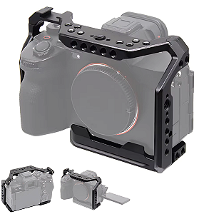 Cage Gaiola p/ Sony A7iii A7riii A9 Alumínio Estabilizador