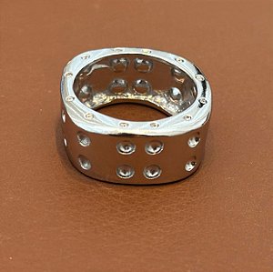 ANEL DADO QUADRADO LISO