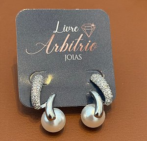 BRINCO ESPIRAL PÉROLA LUMINA