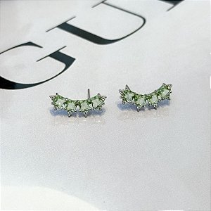 BRINCO EAR CUFF MAÇA VERDE ELISA