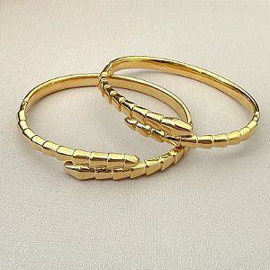BRACELETE AÇO SERPENTE COBRA