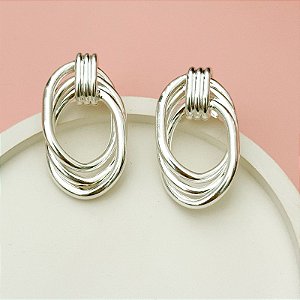 BRINCO NÓ PRATA GRANDE PRATA