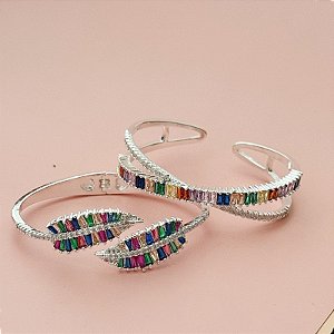 KIT BRACELETE PRATA COLORS