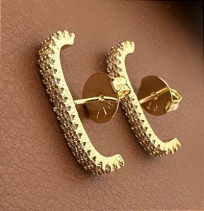 BRINCO EAR HOOK CRAVEJADO