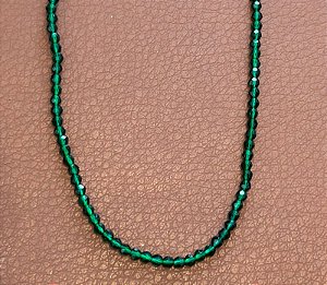CHOKER ESPINÉLIO VERDE