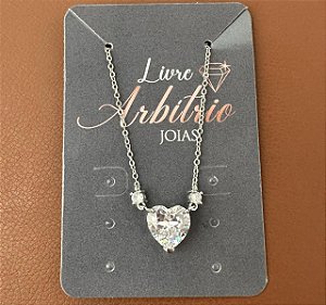 COLAR CORAÇÃO DIAMOND RAFA