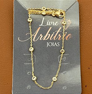 COLAR LONGO GOLD EULALIA 60CM