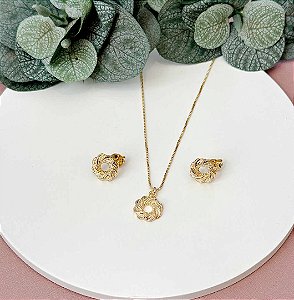 CONJUNTO TORCIDO REDONDO FOSCO