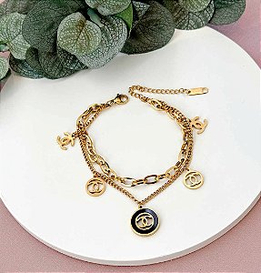 PULSEIRA DE LUXO FEMININA ALTA JOALHERIA AÇO 316L
