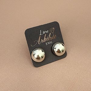 BRINCO MEIA BOLA DIAMOND - G (1,4MM)