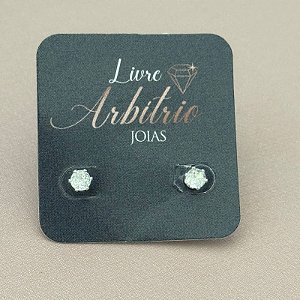BRINCO PONTO DE LUZ DIAMOND 4MM