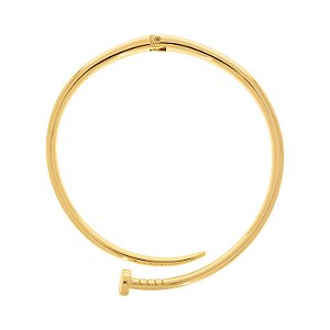 COLAR CHOKER PREGO LUXO DOURADO