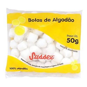 ALGODÃO BOLA 50G SUSSEX