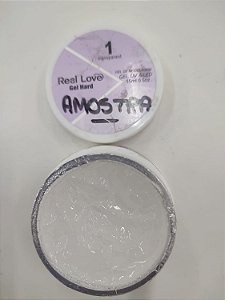 GEL REAL LOVE HARD 1 TRANSPARENTE