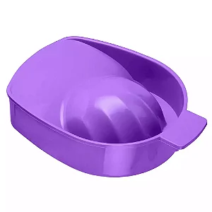 BACIA ANATOMICA PARA MANICURE LILAS SANTA CLARA