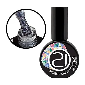TOP COAT MIRROR SHINE AUSTRAL NAILS21 12ML