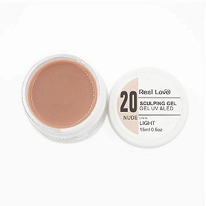 GEL 20 NUDE LIGHT 15G REAL LOVE