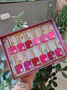 KIT 12 ESMALTES HELEN COLOR FLOR 1