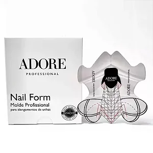 NAIL FORM ADORE- CAIXA 100 MOLDE ADESIVO