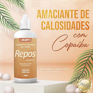 AMOLECEDOR DE CUTÍCULAS COM COPAIBA REPOS LIQUIDO 150ML