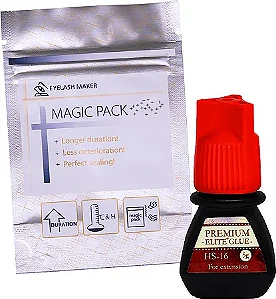 COLA PARA ALONGAMENTO DE CILIOS HS16 ELITE 5ML