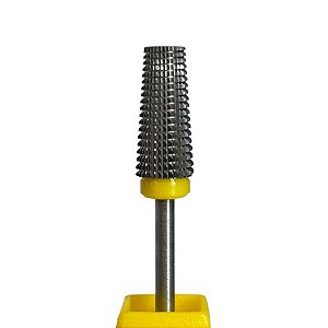 BROCA DE TUNGSTENIO CONICA TOPO RETO AMARELA Nº40