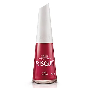 ESMALTE RISQUE GRAO CAFÉ
