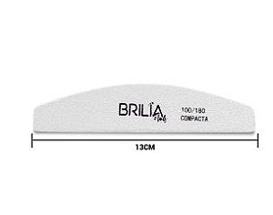 LIXA BUMERANGUE COMPACTA BRILIA 100/180