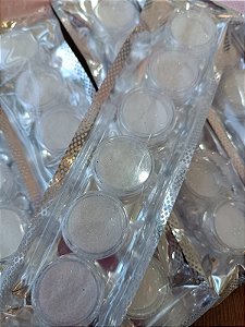 KIT 6 GLITTER FINO BRANCO