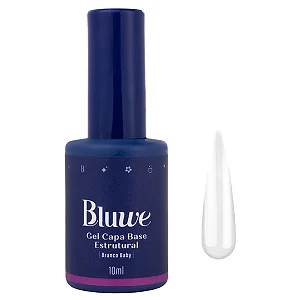 CAPA BASE ESTRUTURAL BRANCO BABY BLUWE 10ML