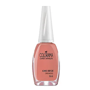 ESMALTE COLORAMA CHIC BEGE