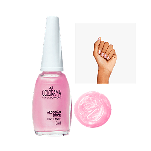 ESMALTE COLORAMA ALGODAO DOCE
