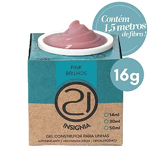 GEL INSIGNA PINK BRILHO 16g NAILS 21