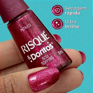 ESMALTE RISQUE SOU TOPPING