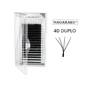 CILIOS NAGARAKU 4D 0.07D FIO DUPLO MIX 8-14MM