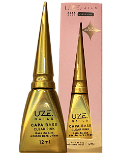 CAPA BASE CLEAR PINK 12ML UZE NAILS