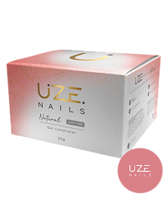 GEL CONSTRUTOR NATURAL BABY PINK 25G UZE NAILS